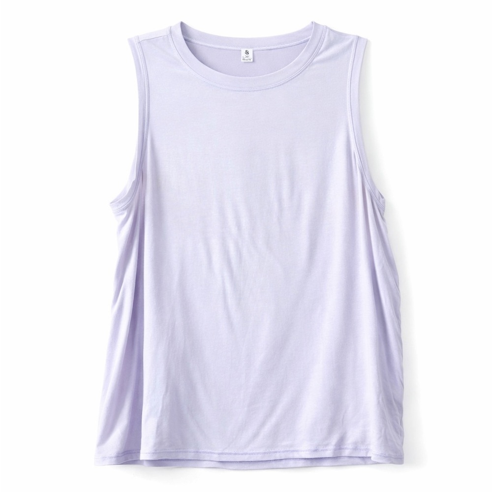 Lululemon Asian Store Action Always Tank in a lilac/light purple size 6